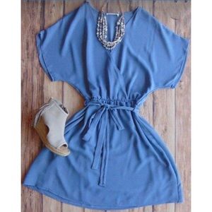 Millibon Faux Wrap Dress Size Small